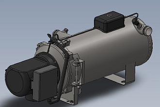 Создам 3D модель в SolidWorks