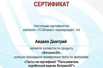 Битрикс24. Обучение, консультации