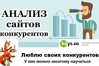 Анализ конкурентов по keys. so. Покажу все запросы ваших конкурентов