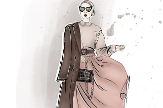 Fashion иллюстрация