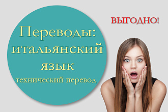 Качественные переводы с итальянского любой сложности