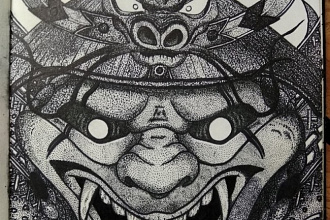 Рисую тату эскизы DotWork на заказ