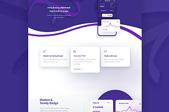 Создание сайта - landing page