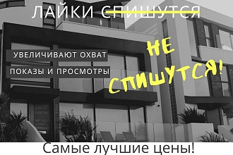 Появление лайков на ваших публикациях