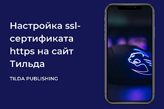 Настройка SSL-сертификата протокол https и доработка на Тильда Tilda