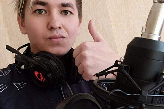 Озвучка персонажей, аниме, презентаций, промо, видео для YouTube