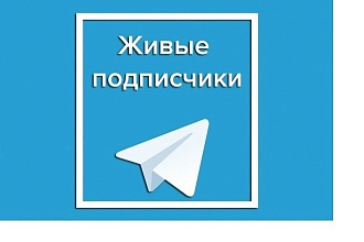 1500 подписчиков на канал или группу телеграм,живые люди