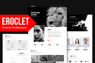 123 адаптивных шаблонов для Adobe Muse от Musegrid