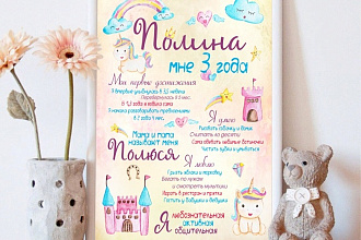 Постер достижений