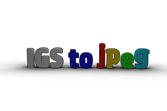 20 IGS объектов по 2 рендера