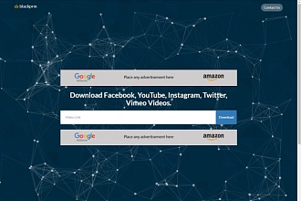 Загрузчик Facebook, YouTube, Instagram, Twitter, Vimeo Videos