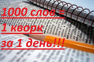 Продающий текст 1000 слов 1 услуга