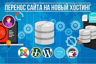 Перенесем Ваш сайт на новый хостинг