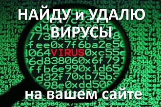 Найду и удалю вирусы на вашем сайте