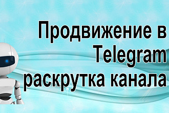 Продвижение подписчиков в телеграмм канал