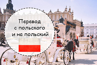 Грамотно переведу с польского и на польский