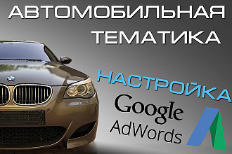 Настройка контекстной рекламы Google AdWords. Контекст. Авто тематика
