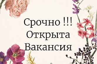 Составлю грамотное описание вакансии
