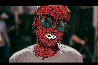 Обработка фотографии в Grime Art стиле