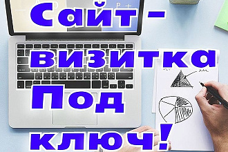 Сайт-визитка под ключ на wordpress