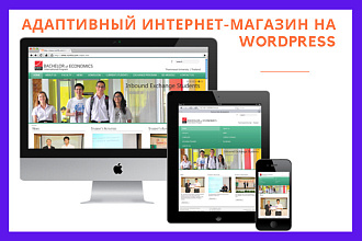 Сделаю адаптивный интернет-магазин на Wordpress