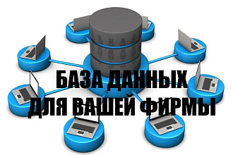 Создаю конфигурацию базы данных под вашу фирму