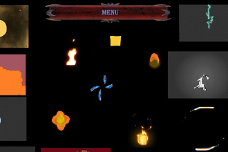 Нарисую 2X FX, анимированные спецэффекты для вашей игры, мультика и др