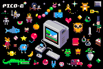 Напишу игру на PICO-8
