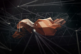 Создам портрет в стиле Poly в Adobe Illustrator