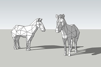 Low poly papercraft