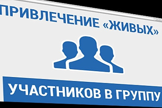 Раскрутка живых и неживых подписчиков в группу