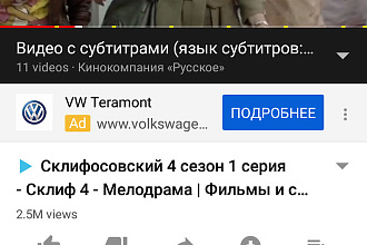 Создание субтитров в формате srt, ass для вашего видео недорого