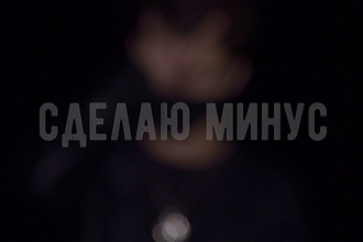 Сделаю минус
