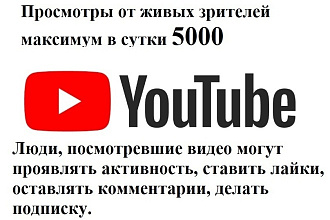Просмотры YouTube