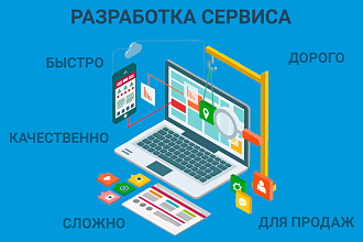 Разработка сервиса дорого, качественно и быстро, с любыми функциями