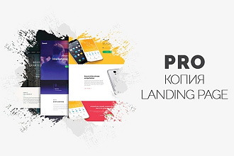 Профессиональная копия Landing Page любой сложности