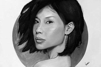Цифровые портреты digital art