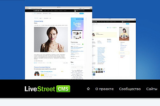Создам сайт на LiveStreet