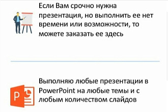 Оформлю презентацию за час