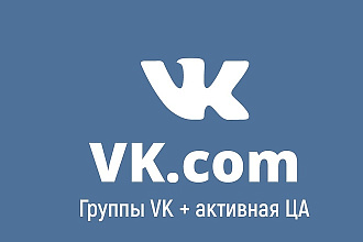 База из 4733 групп ВК с открытой стеной 2018