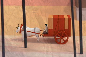 Сделаю 3д low poly иллюстрацию