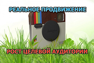Реальное продвижение Instagram. Рост целевой аудитории и популярности