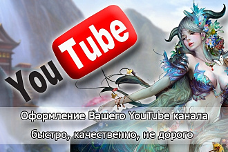 Оформление YouTube и Twitch