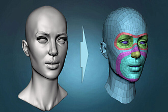 Ретопология ваших 3D моделей