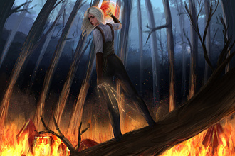 Нарисую 2D арт