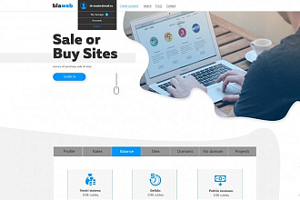 Верстка дизайна и натяжка на CMS