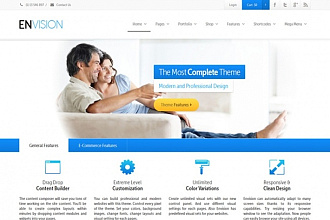 Тема Envision для WordPress на русском с обновлениями и плагинами