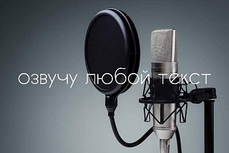 Озвучу текст. Могу пародировать голоса Стич, Дэдпул, Губка Боб, Аниме