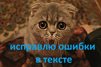 Исправлю ошибки в тексте