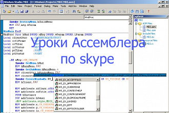 Уроки Ассемблера по Skype